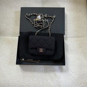 Chanel 2021 Jersey Belt Bag